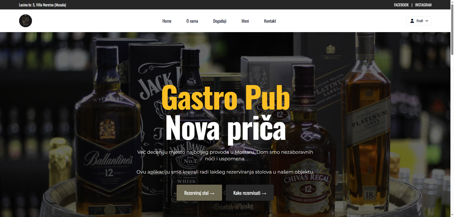 Gastro pub Nova priča